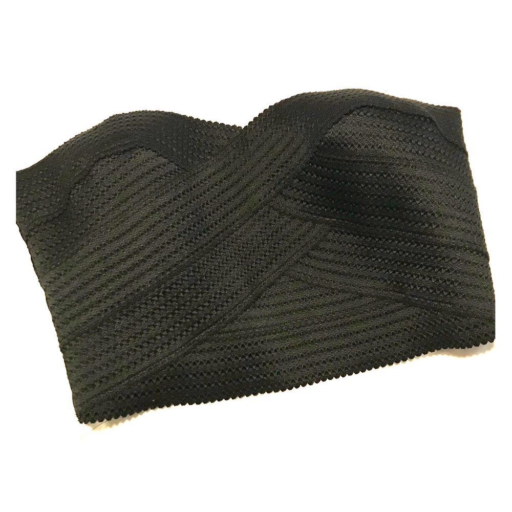 Express bandage crop top strapless